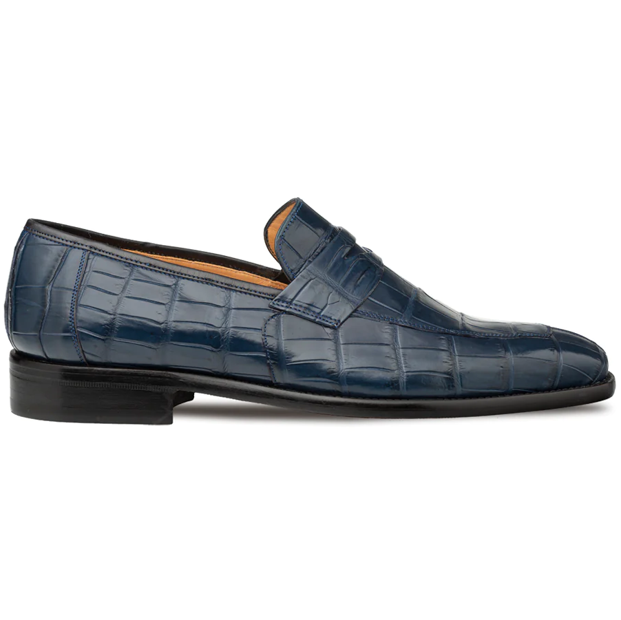 Mezlan Piccolo Alligator Penny Loafer