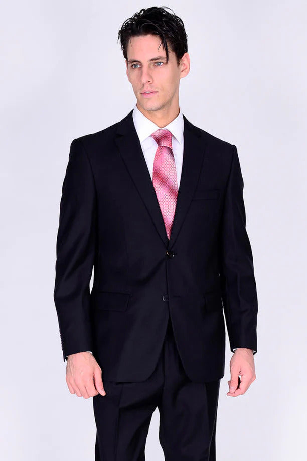 Mantoni Modern Fit Wool Business Suit