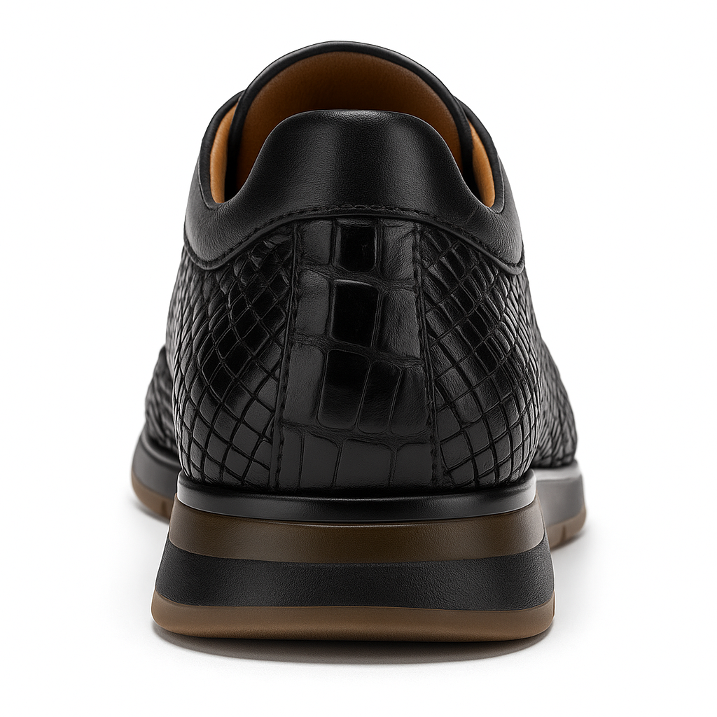 Marco Di Milano Roma Caiman Crocodile Sneakers