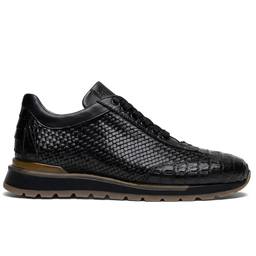 Marco Di Milano Roma Caiman Crocodile Sneakers