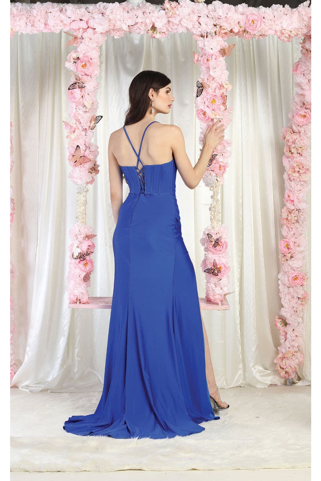 May Queen MQ1991 Sweep Train Bridesmaids Dress