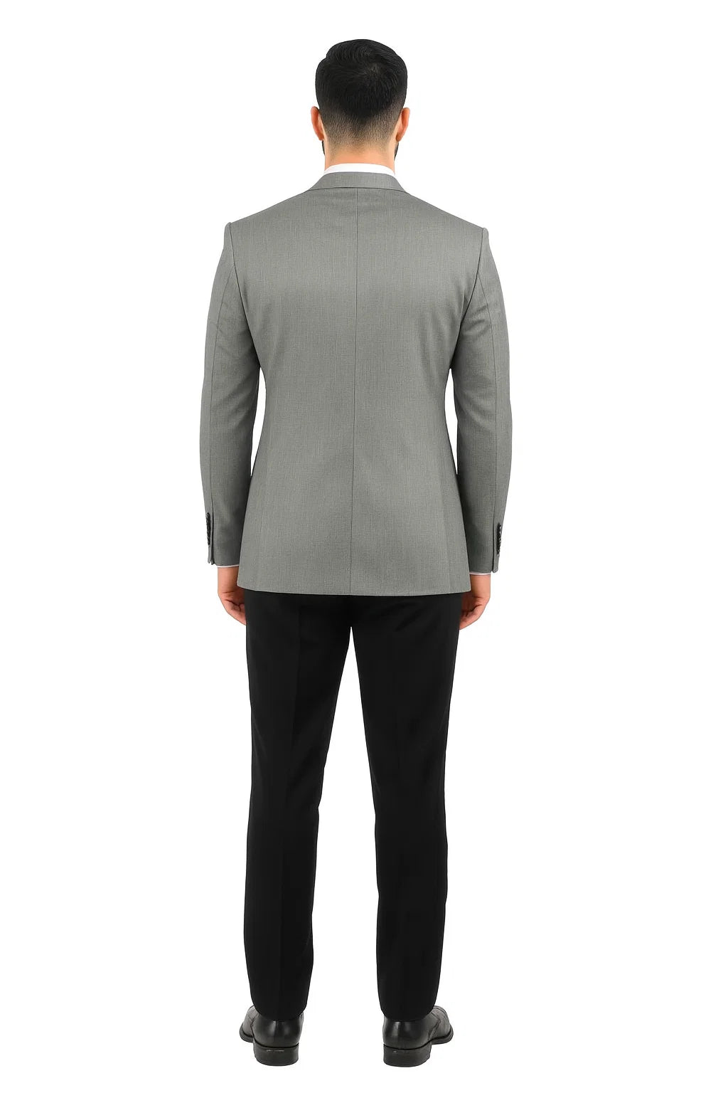 Men's 100% Luxurious Wool Sport Coat Black houndstooth checkered