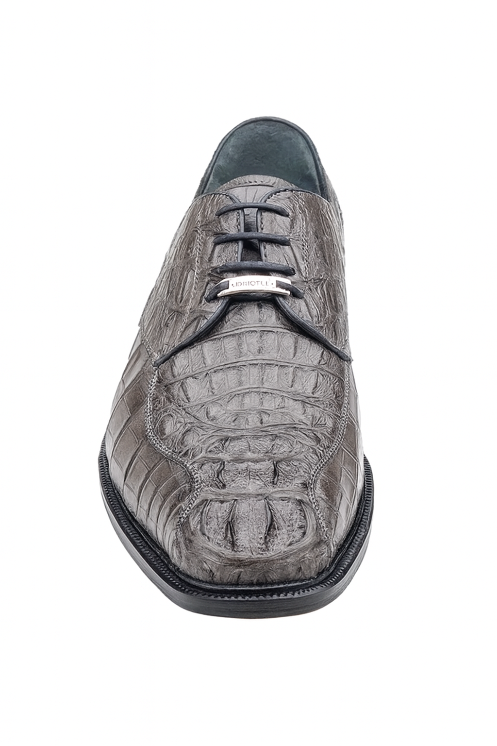 Grey Chapo Caiman Crocodile Dress Shoe by Belvedere