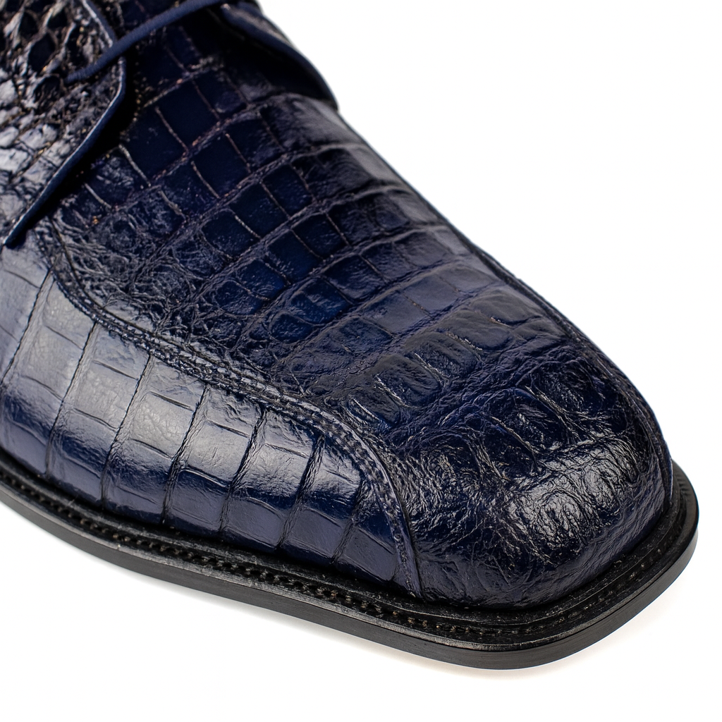 Belvedere Chapo Caiman Hornback Dress Shoe