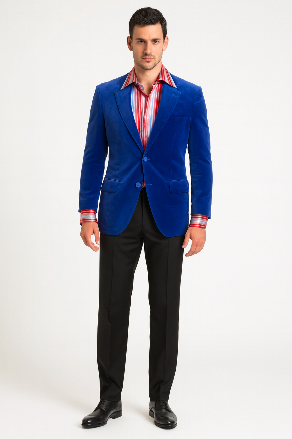 Men's blazer Jacket Royal Blue Velvet Cheap Priced Unique Fashion Designer Men's Dress Sale Jacket