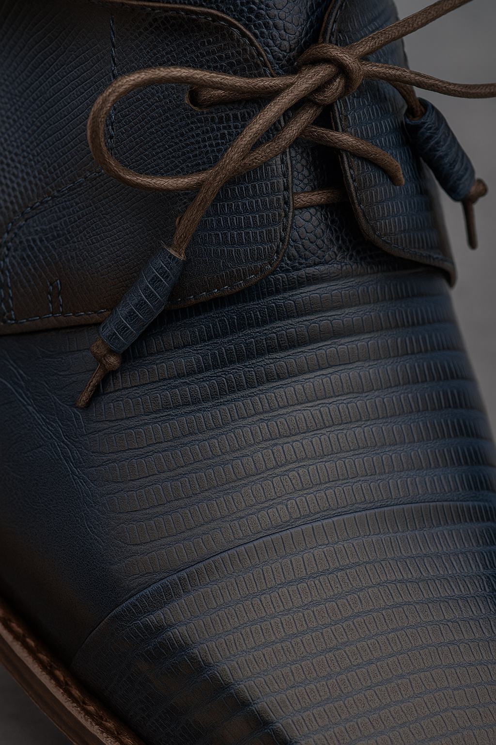 Lizard Skin Tassel Derby by Mezlan