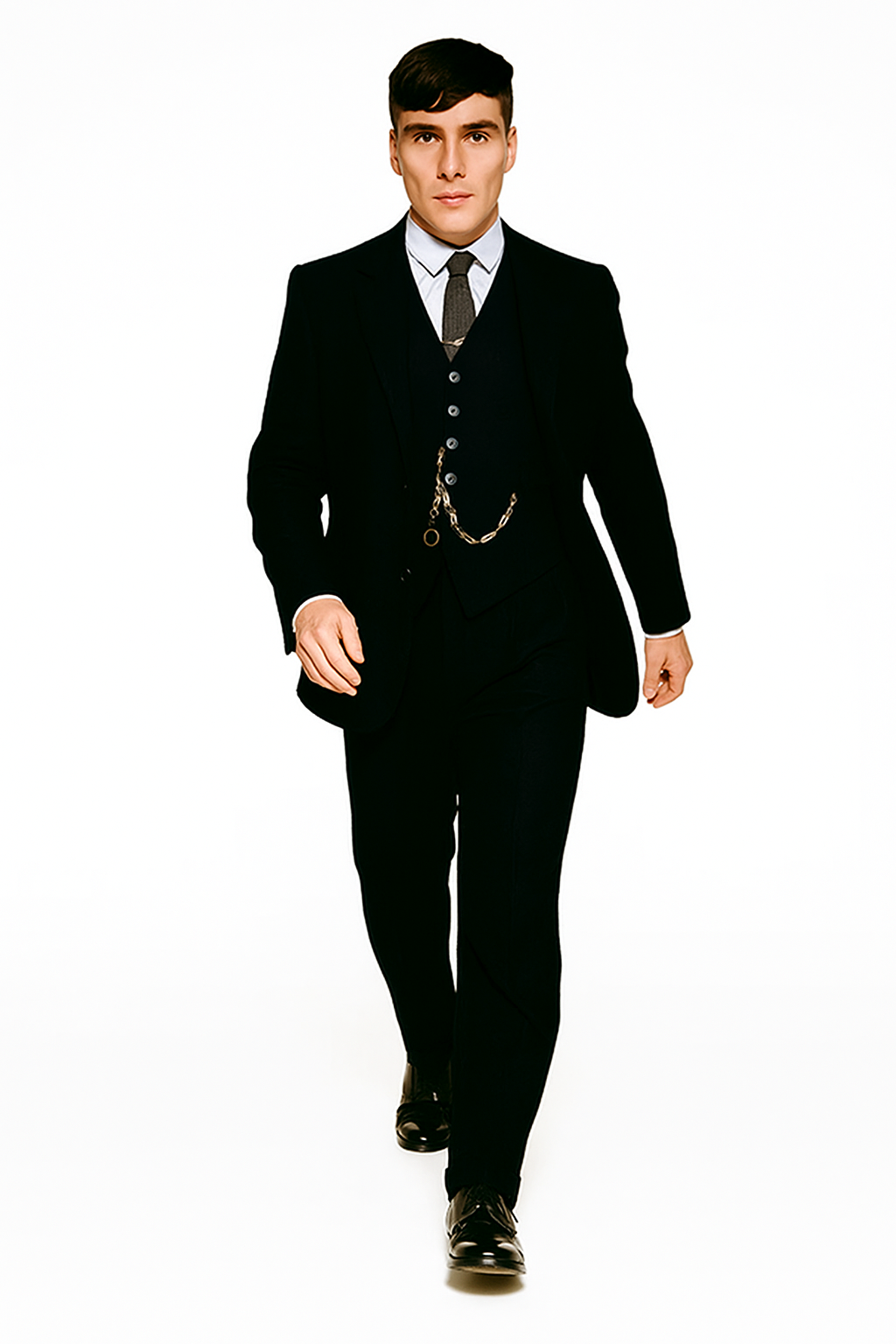 Thomas Shelby Inspired Suit & Overcoat Costume