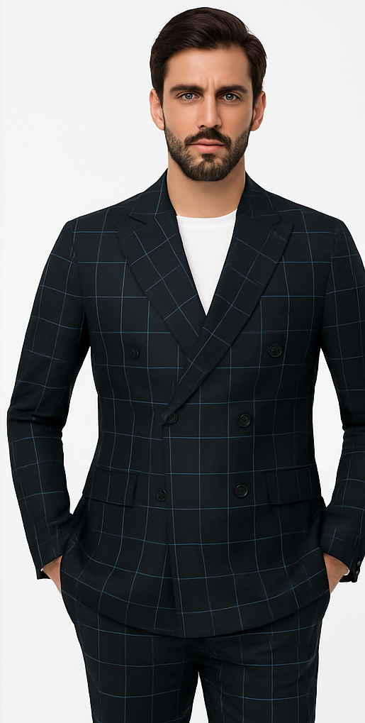 mens-double-breasted-bold-windowpane-suit-in-black