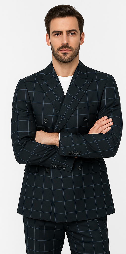 mens-double-breasted-bold-windowpane-suit-in-black