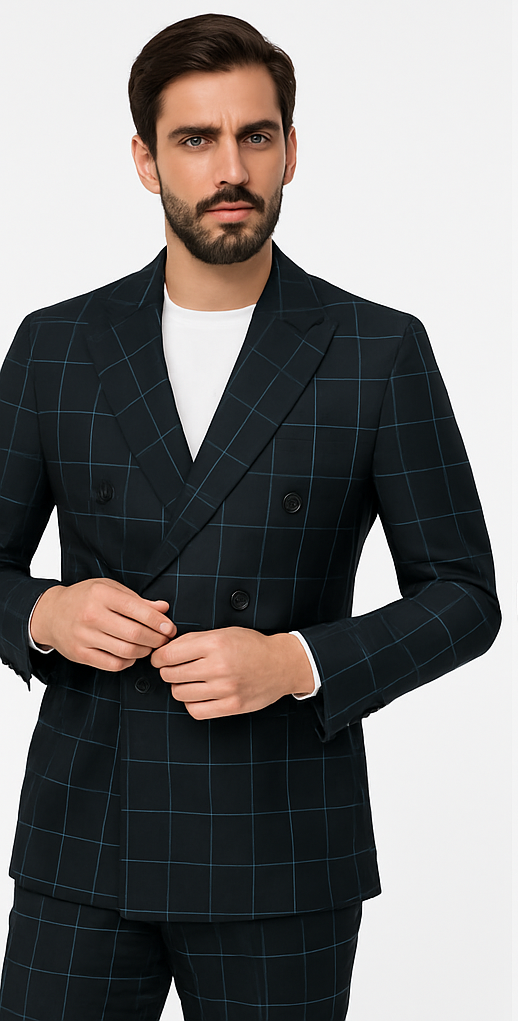 mens-double-breasted-bold-windowpane-suit-in-black