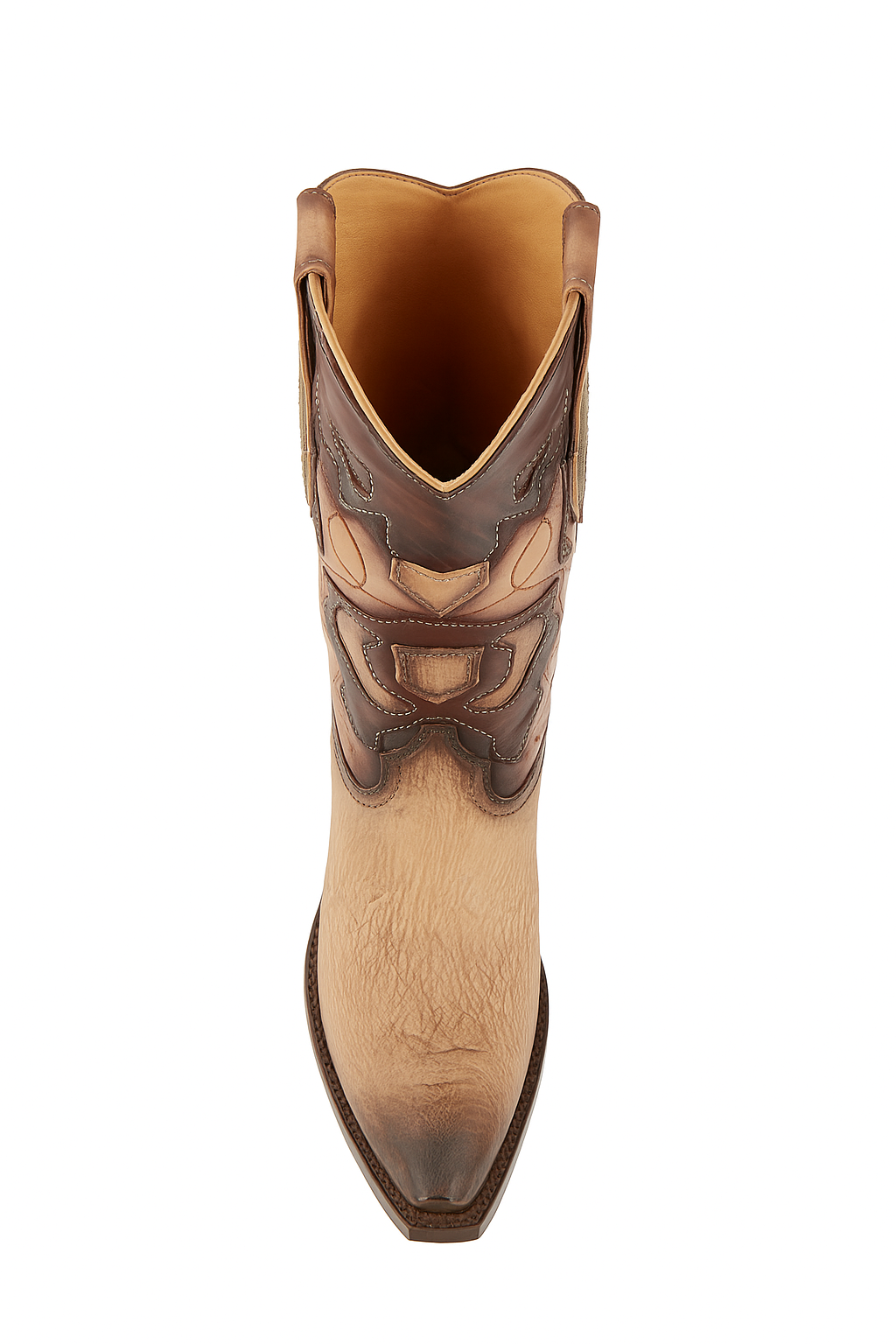 King Exotic Shark Snip Toe Western Boots
