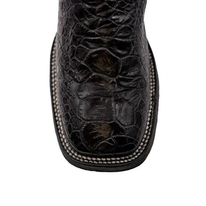 Ferrini Kai Sea Turtle Print Black Boots Men