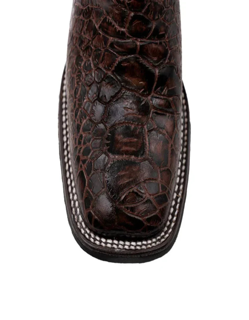 Ferrini Kai Sea Turtle Print Boots Brown