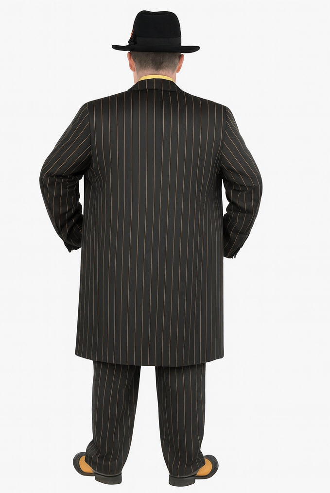 Men’s Chalk Stripe Gangster Zoot Suit