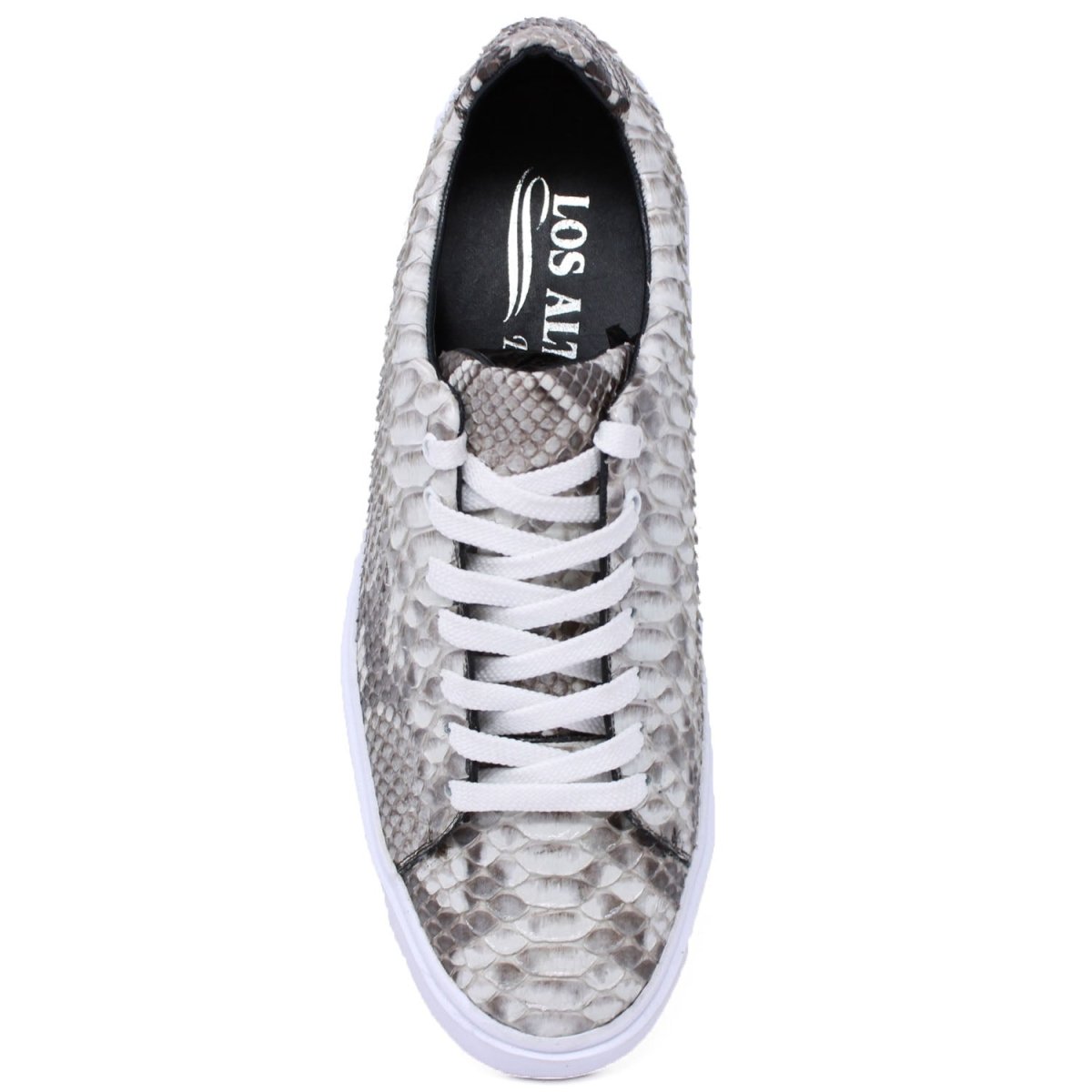 Full Python Skin Sneakers for Men