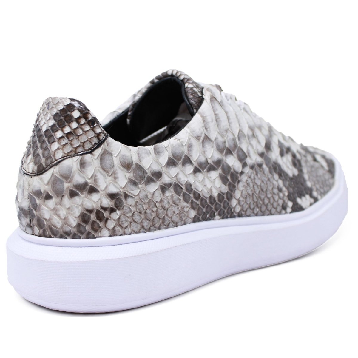 Full Python Skin Sneakers for Men