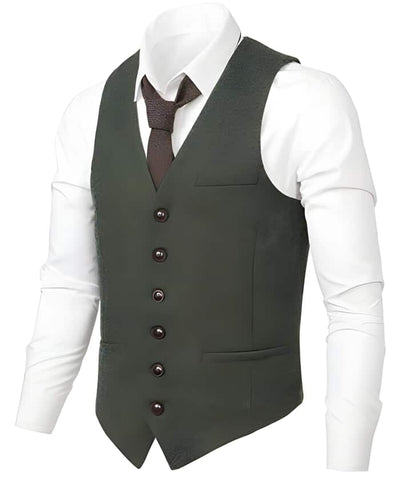 Mens Green Tweed Suit - Green Wool Suit - Winter Fabric