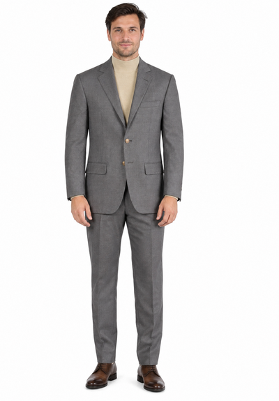 Men's Grey Blazer On Sale Polyester