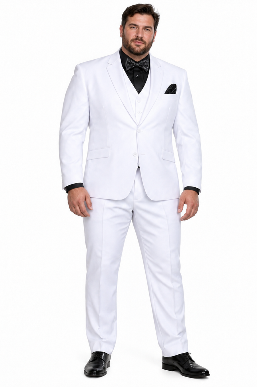 White Saturday Night Fever Disco Suit for Men