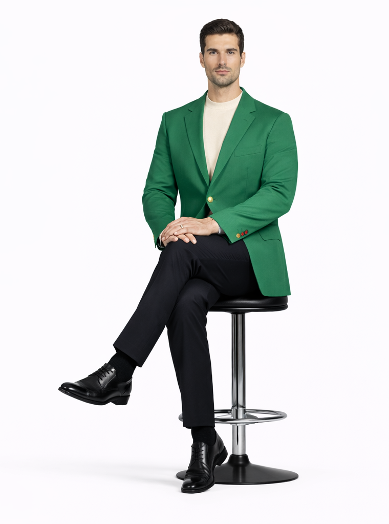 Mens Kelly Green Blazer - Kelly Green Sport Coat