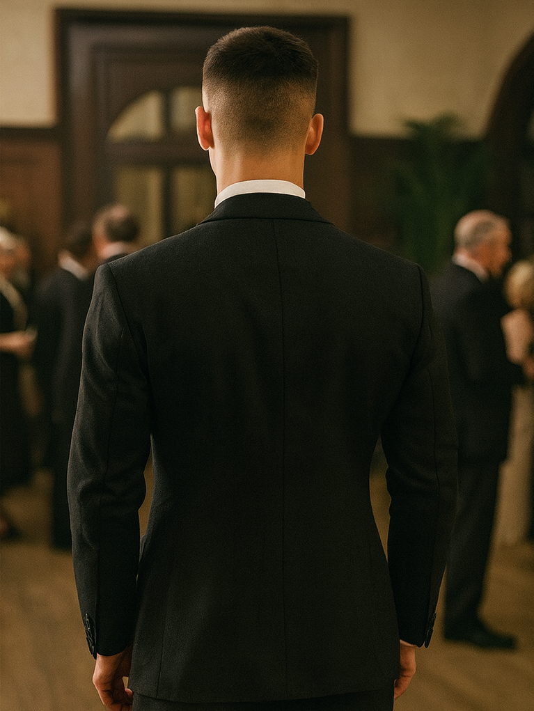 Peaky Blinders Thomas Shelby Black Vested Tuxedo