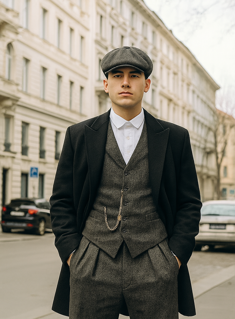 Thomas Shelby Peaky Blinders 3-Piece Suit Set