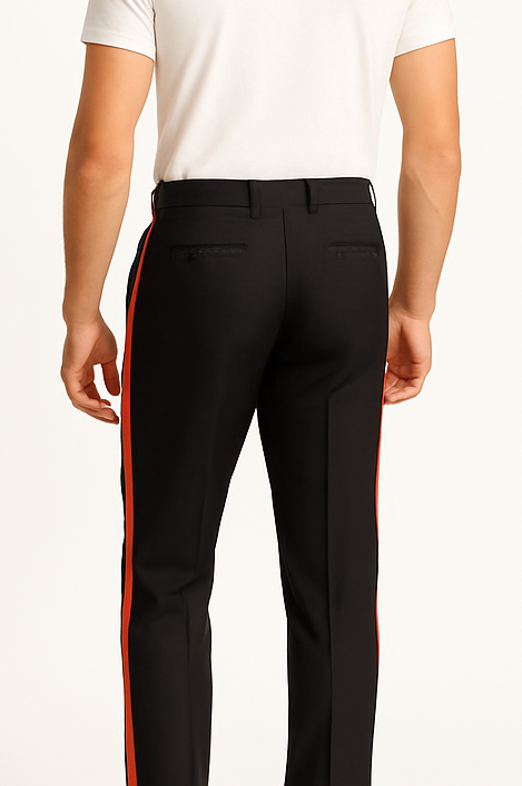 Mens Red Dress Pants