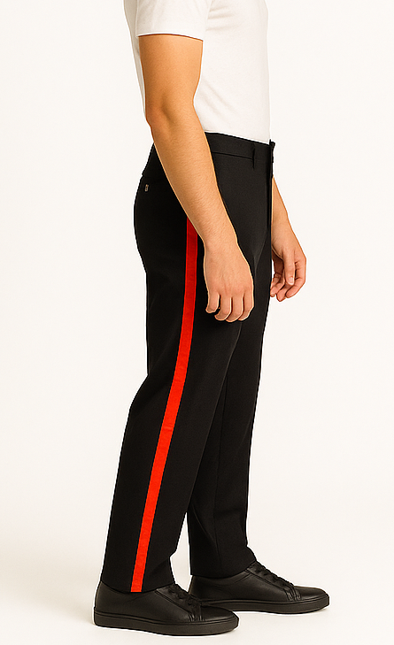 Mens Red Dress Pants