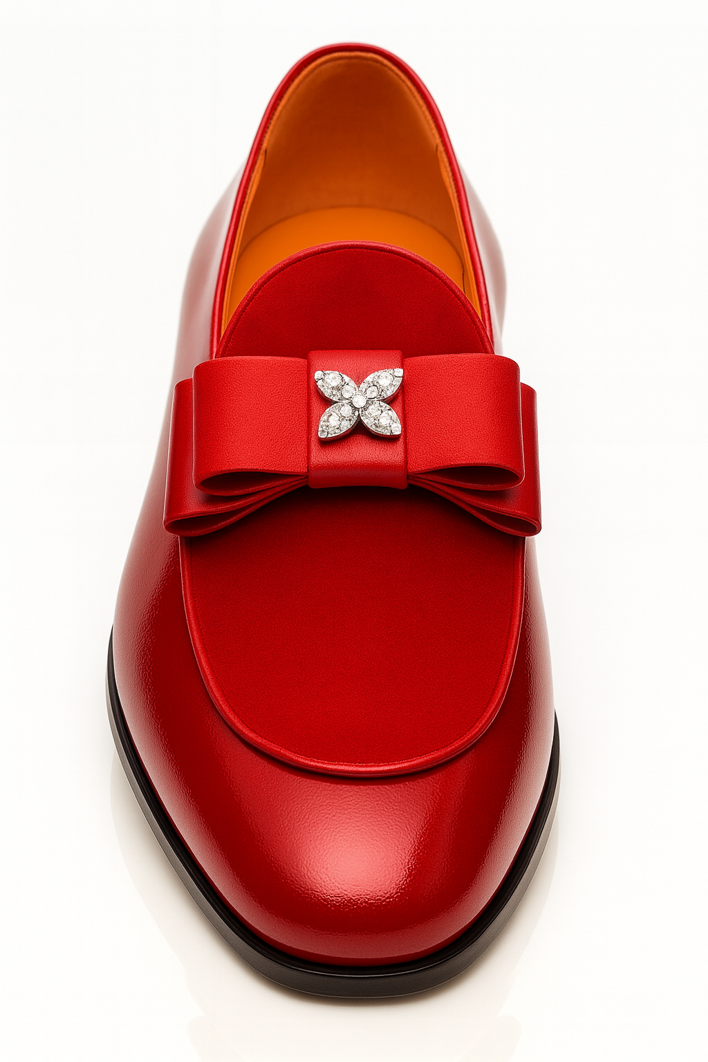 Tuxedo Shoes - Formal Wedding Shoes - Dress Prom Shoes Red