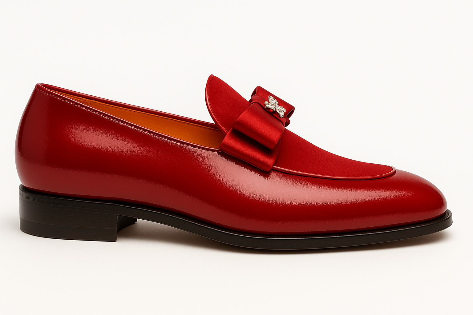 Tuxedo Shoes - Formal Wedding Shoes - Dress Prom Shoes Red