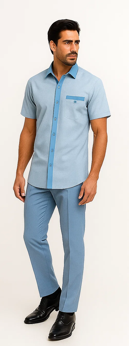 Men’s Houndstooth Walking Suit 2-Piece by Zacchi