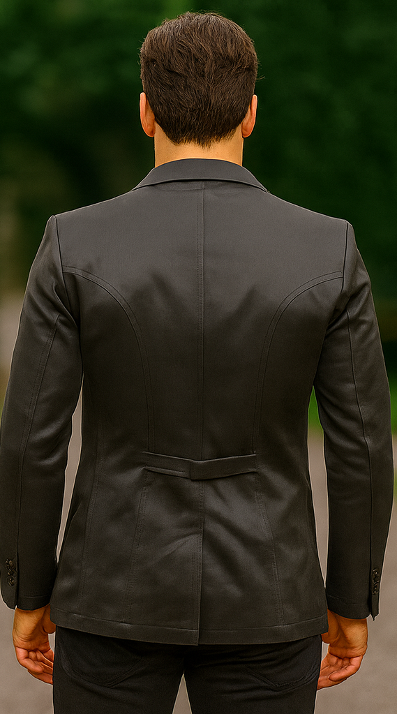 Men's Slim Fit Western Blazer Sport Coat Charcoal Sacos Vaqueros Para Hombre