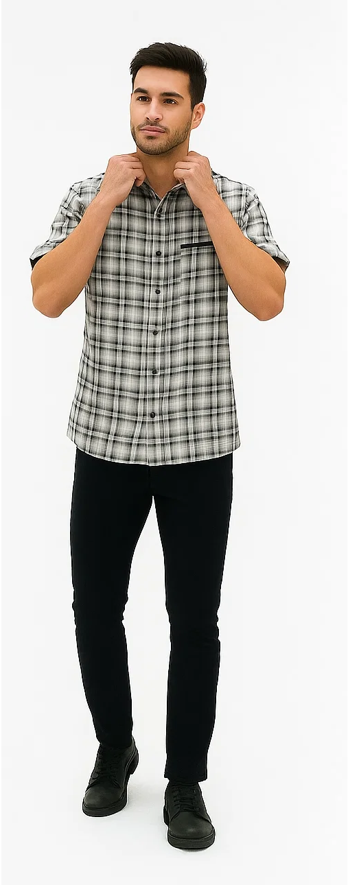 Men's Textured Plaid Walking Suit by Dreams by Zacchi