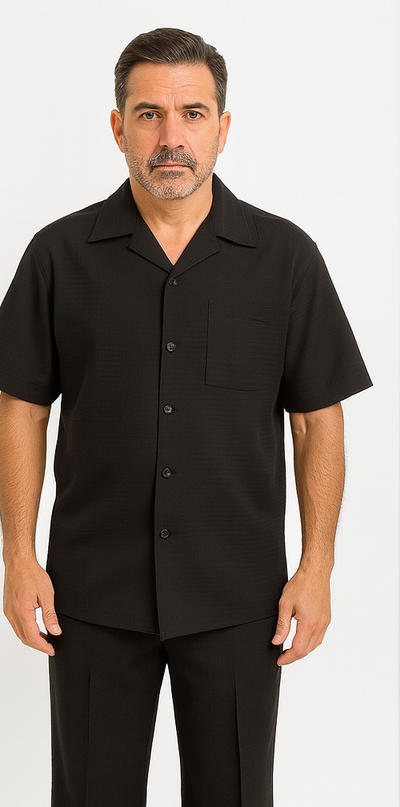 mens-walking-suit-casual-shirt
