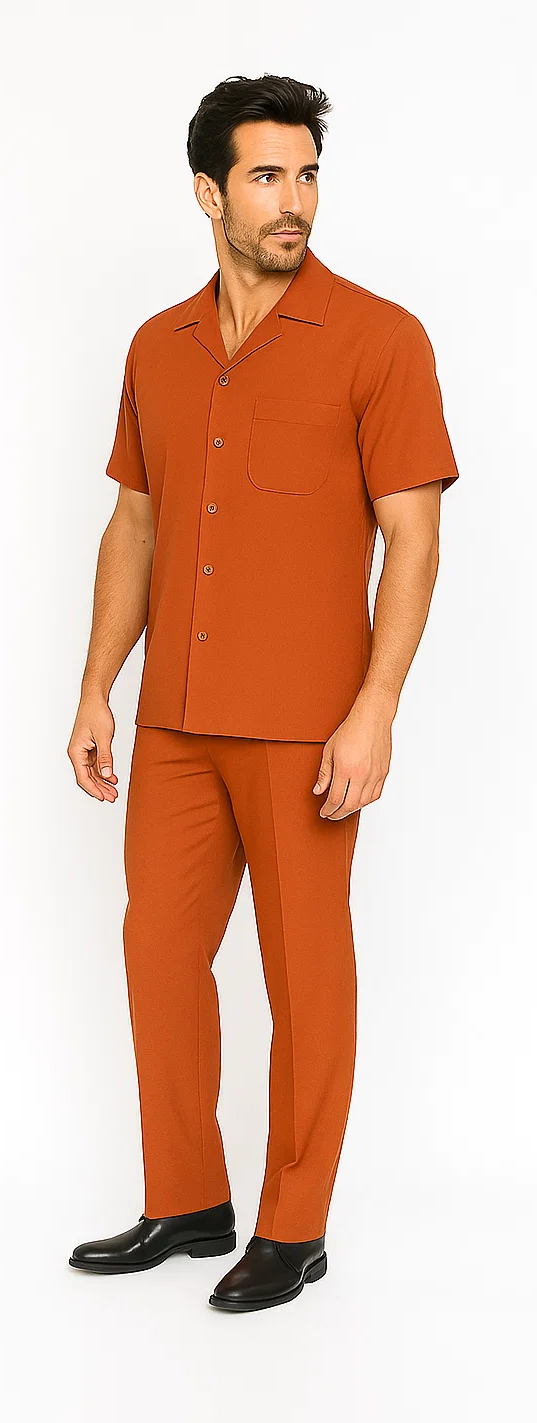 Papaya Leisure Walking Suit for Men