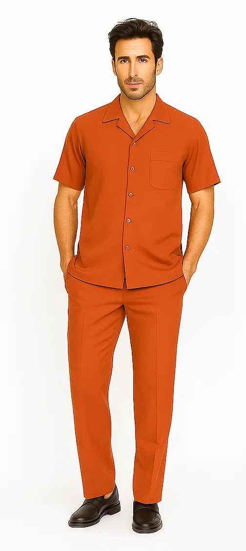 Papaya Leisure Walking Suit for Men