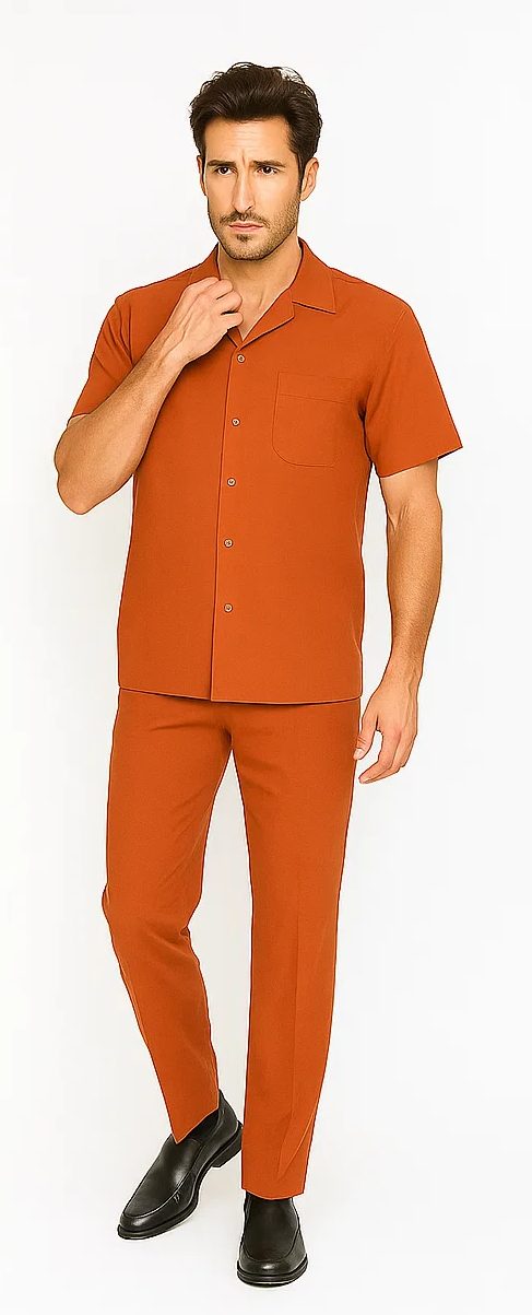 Papaya Leisure Walking Suit for Men