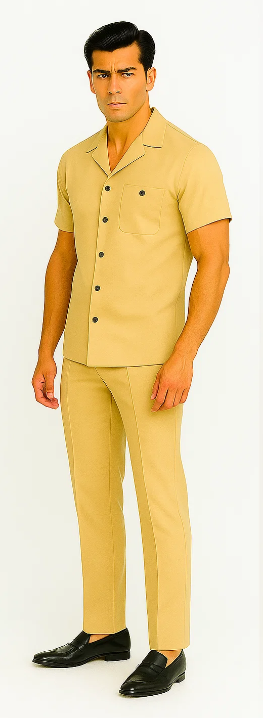 Men’s Sand Walking Suit-Shirt & Pant Set