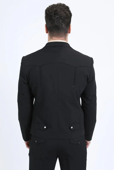 Men's Western Sport Suit Black