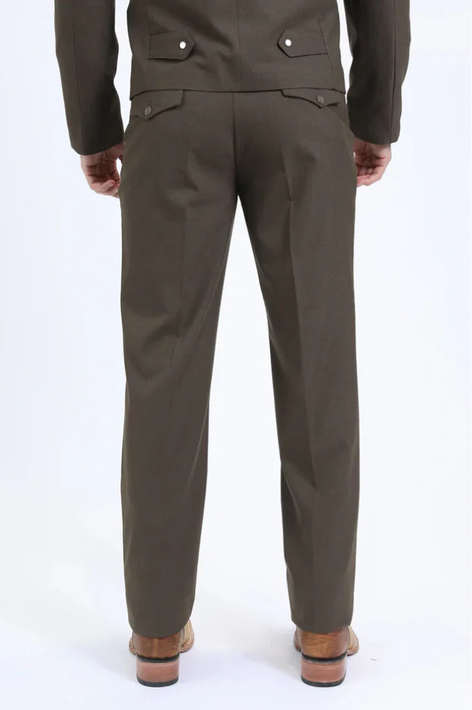 Men's Western Sport Suit in Brown