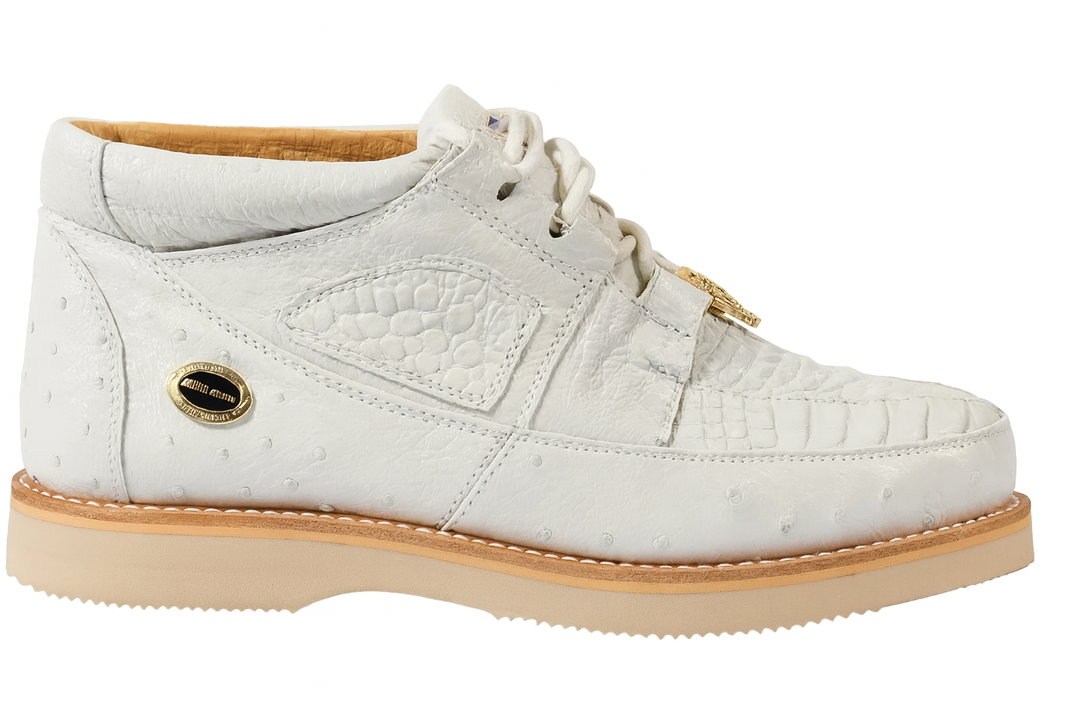 Wild West Caiman & Ostrich Skin Boots for Men