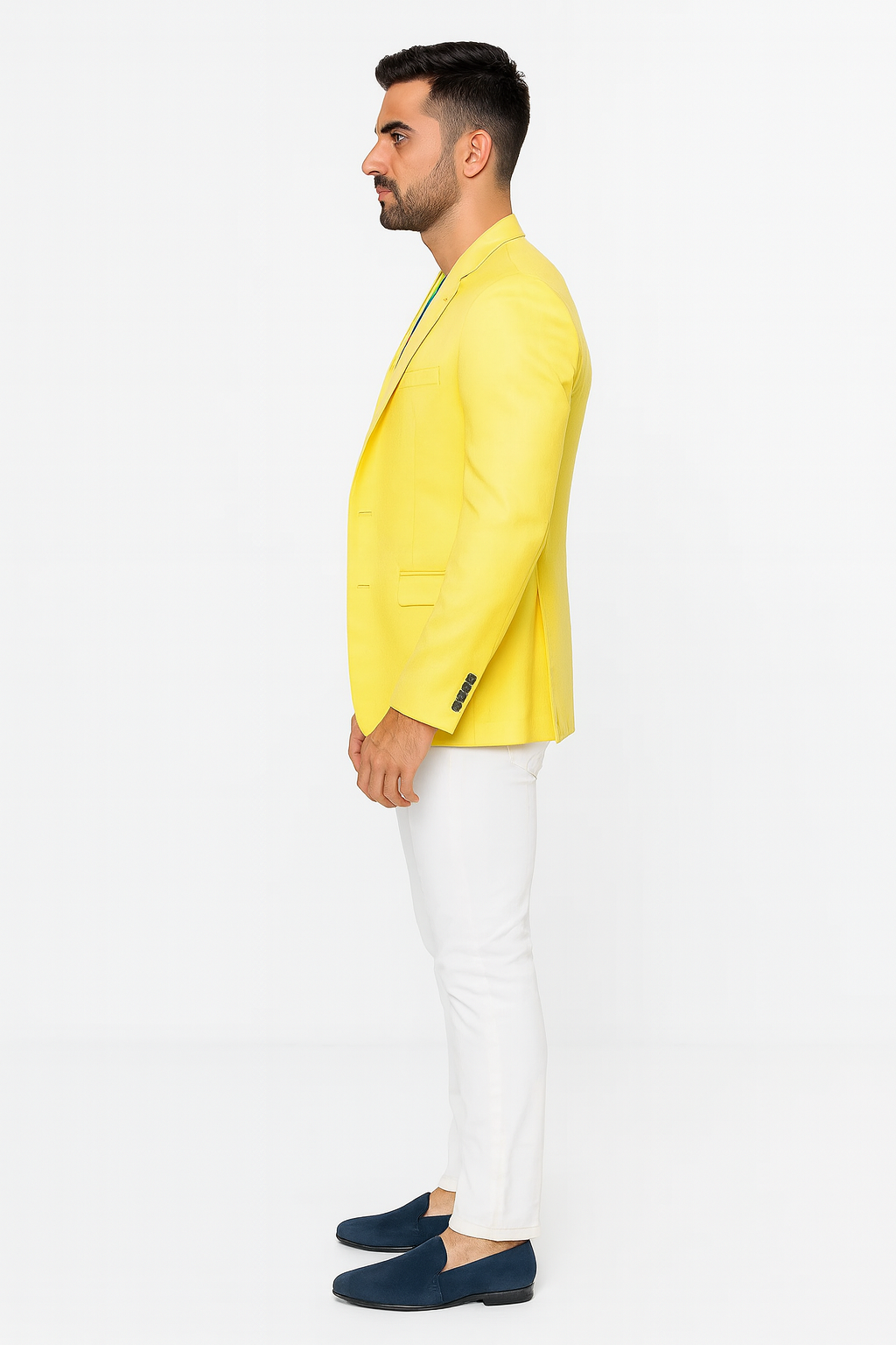Men's Yellow Blazer Sport Coat