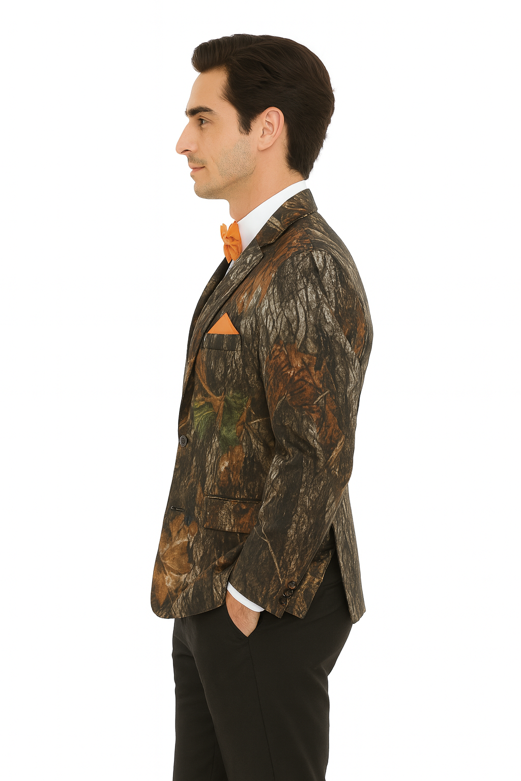 Green & Brown Cowboy Western Tuxedo Suit