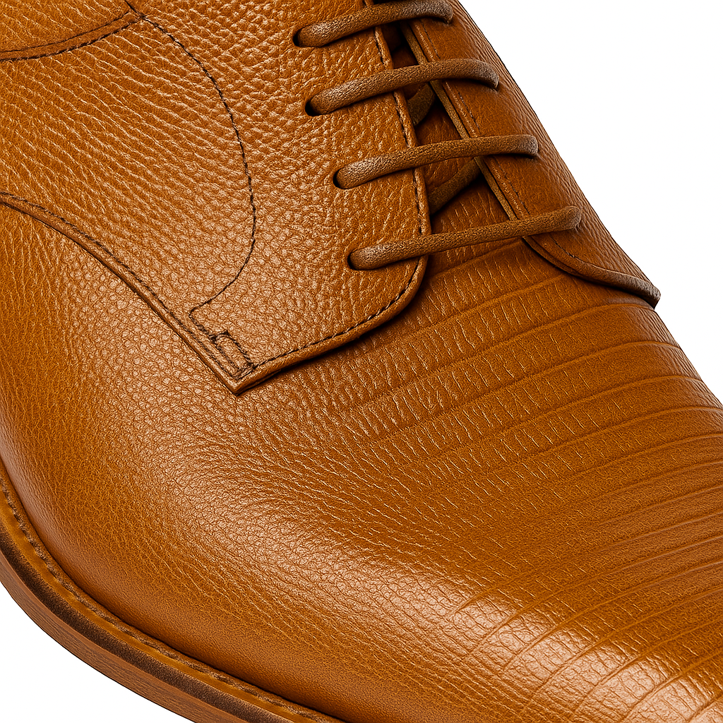 Mezlan Pegaso Lizard Black Dress Shoe