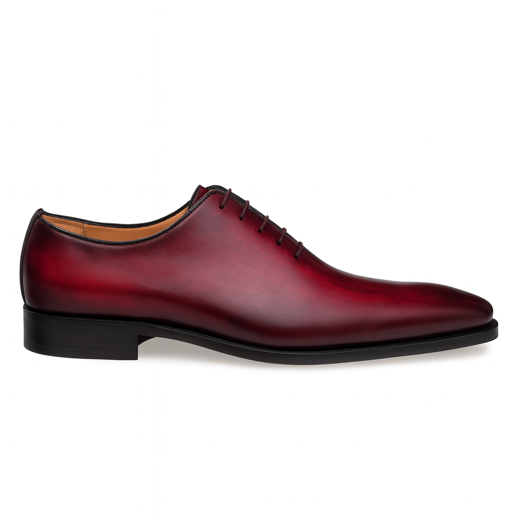 Mezlan Pamplona Calfskin Dress Shoe in Cognac