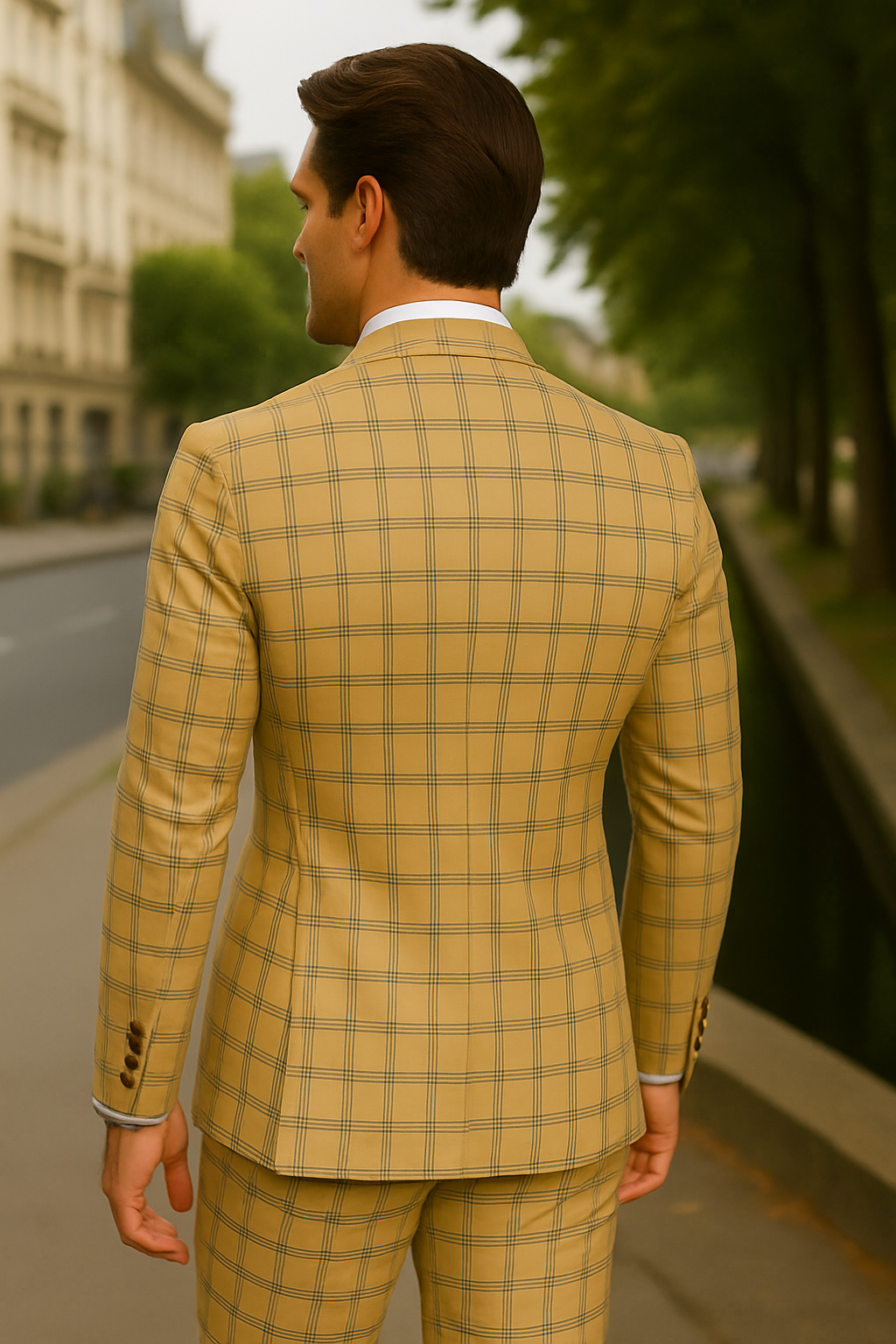 Italian Made 3 Piece Wool Business Suit