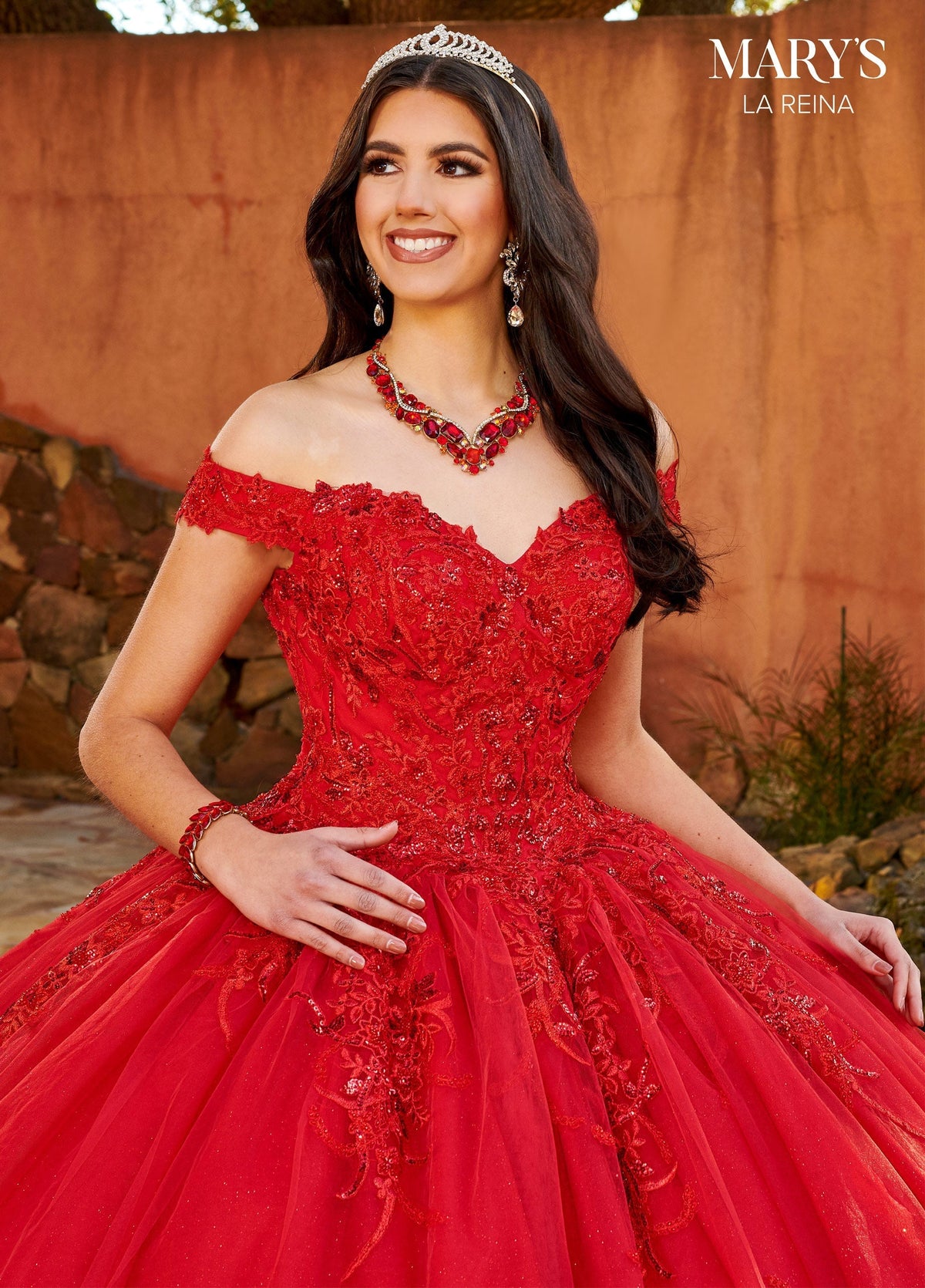 Mary's Bridal MQ2151 Off Shoulder Quinceanera Dress