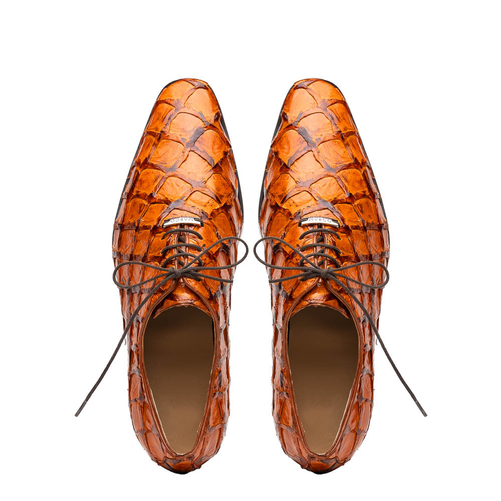 Marco Di Milano Olivieri Pirarucu Dress Oxfords Brandy