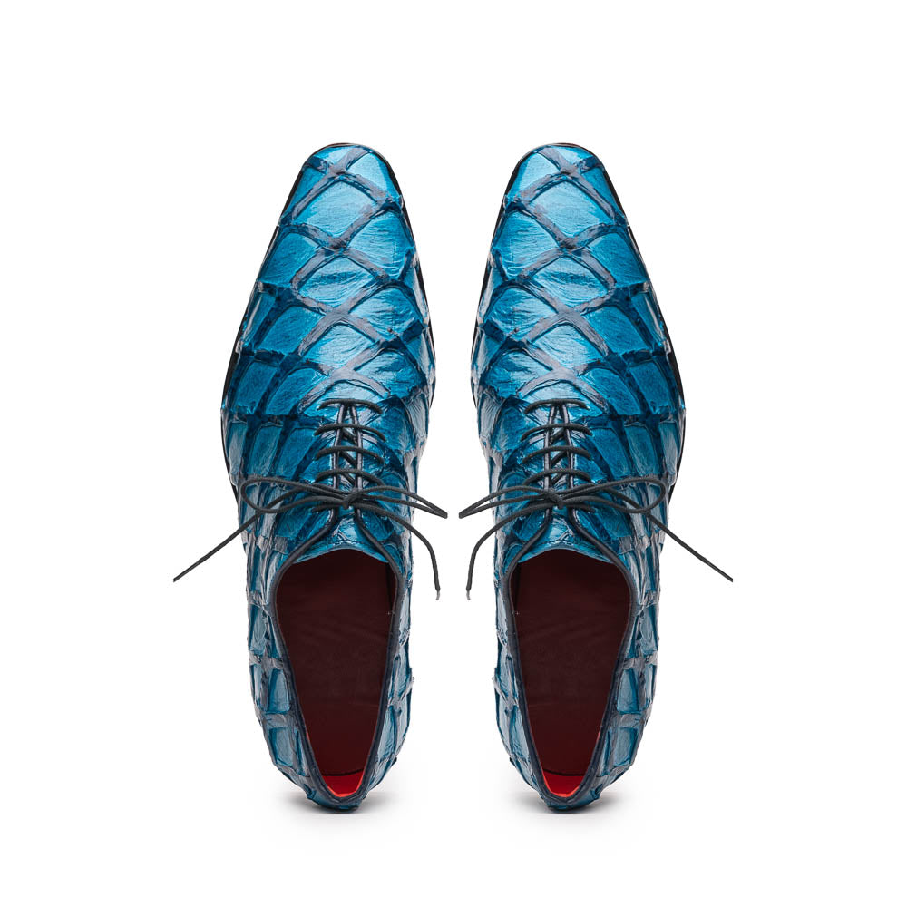 Marco Di Milano Olivieri Pirarucu Dress Oxfords Blue