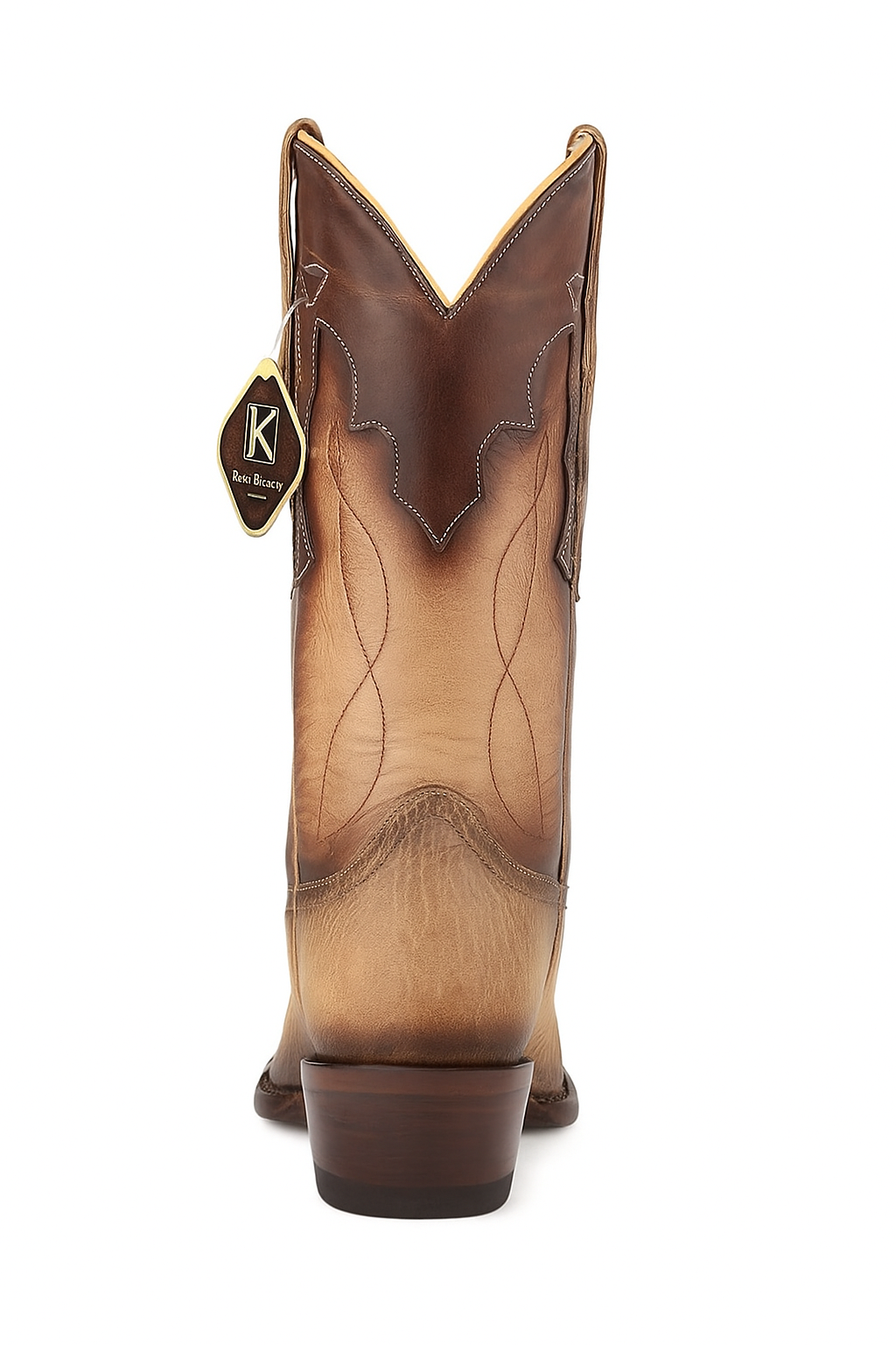 King Exotic Shark Snip Toe Western Boots